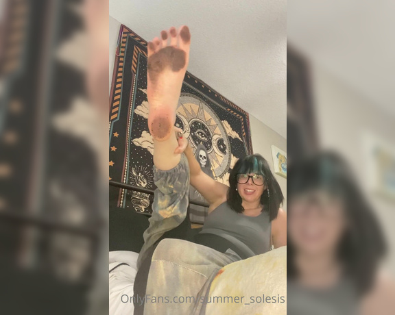 Summer Solesis aka Summer_solesis OnlyFans - I love you filthy foot lovers