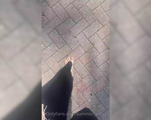 Summer Solesis aka Summer_solesis OnlyFans - Summer’s Morning Barefoot Adventure (In 3 parts) Turn volume up for last video 1