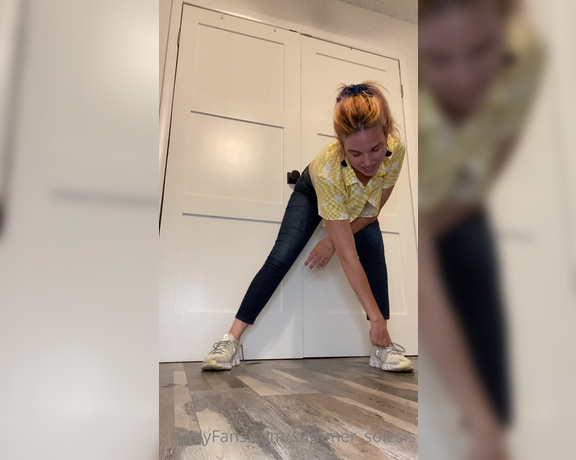 Summer Solesis aka Summer_solesis OnlyFans - I thought I could handle heels all day, definitely smart move to switch to the sneakers before my 10