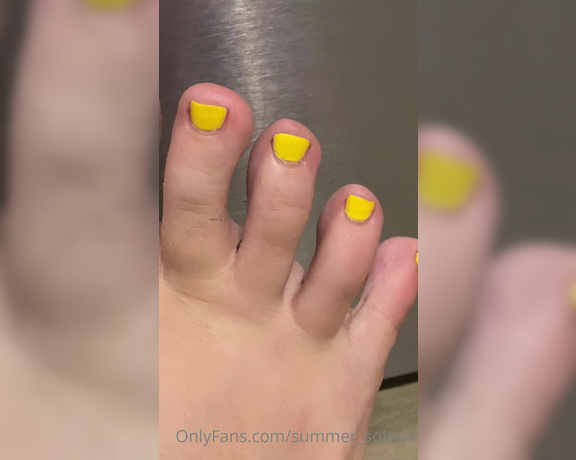 Summer Solesis aka Summer_solesis OnlyFans - Toe jam