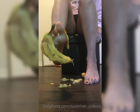 Summer Solesis aka Summer_solesis OnlyFans - Banana Squish