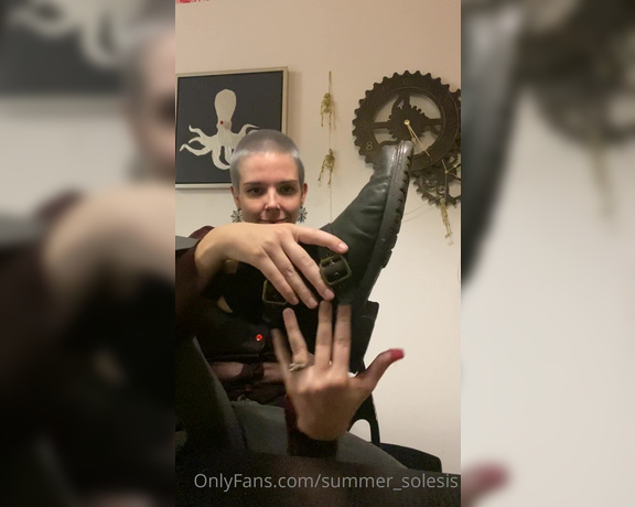 Summer Solesis aka Summer_solesis OnlyFans - A rare treat Watch me take off my sweaty socks and shoes, then watch me take off my fianc’s swea 1