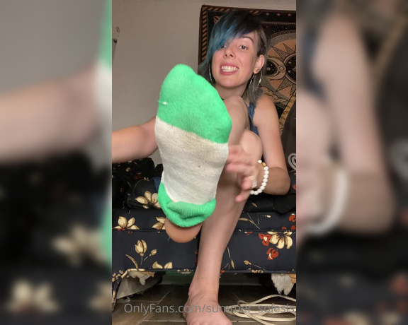 Summer Solesis aka Summer_solesis OnlyFans - Summer’s Sweaty Socks