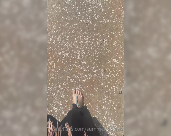 Summer Solesis aka Summer_solesis OnlyFans - Summer’s Morning Barefoot Adventure (In 3 parts) Turn volume up for last video 2