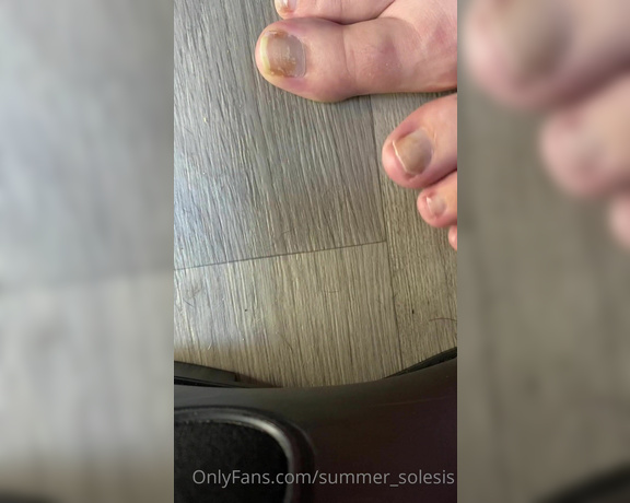 Summer Solesis aka Summer_solesis OnlyFans - Toenail trimming