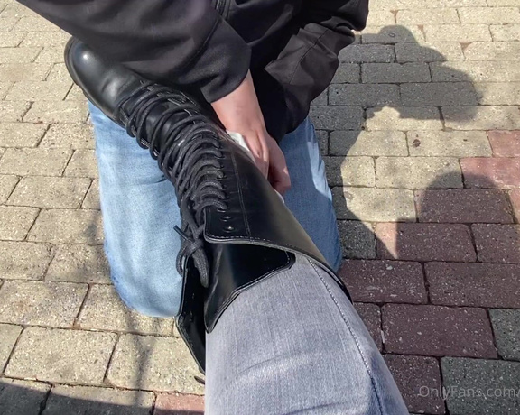 Mistress Sayeste aka Mistressayeste OnlyFans - Worship my superior feet in public! 2