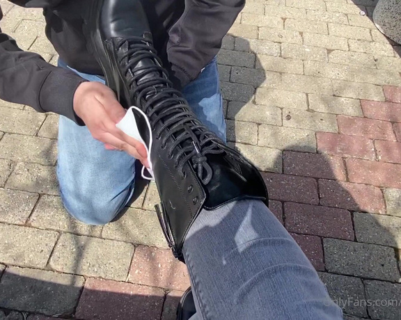 Mistress Sayeste aka Mistressayeste OnlyFans - Worship my superior feet in public! 2