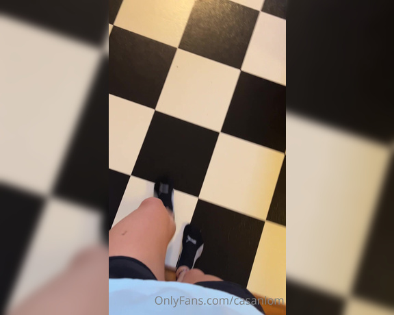 Casanlom aka Casanlom OnlyFans - A random video of me walking around in socks Some cute feet are hiding in there