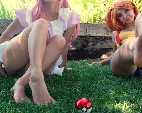 Lily's Asian Arches aka Theasianarches OnlyFans - Nurse Joy and Misty Take Care of Your Pok Balls w @nekonymphe After a long day of Pokmon hunting,