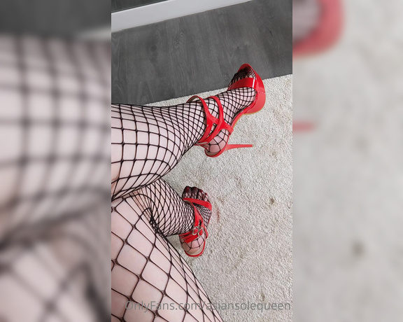 Asian Sole Queen aka Asiansolequeen OnlyFans - For my subs, would you rather have my heel shoved down your throat or piercing your balls