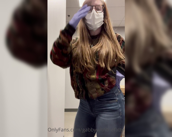 Goddess Gabrielle aka Dommiemommyy OnlyFans - Another Medical Glove custom vid with my coworker & solo 1