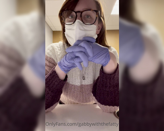 Goddess Gabrielle aka Dommiemommyy OnlyFans - Medical Glove Kink Humiliation Custom video I just made for a client brought my co worker in to 1