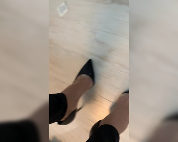 Stella Liberty aka Stella_liberty OnlyFans - Found my Tamara Mellon heels I misplaced in April So stoked They were literally in the product box