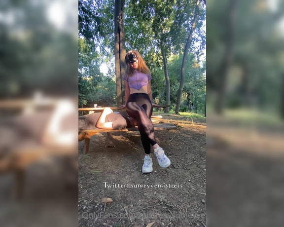 Mistress Sümeyye aka Mistresssumeyye OnlyFans - Public facesitting and farting video