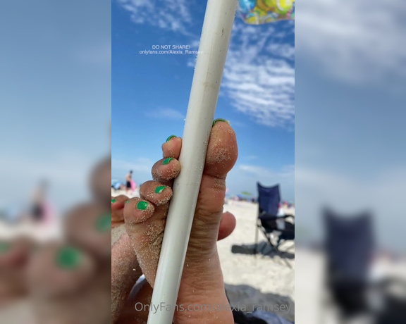 Alexia Ramsey aka Alexia_ramsey OnlyFans - (6 min vid) A Wild Day at the beach Part1 This was An unplanned vid, just Raw vid of real Friends