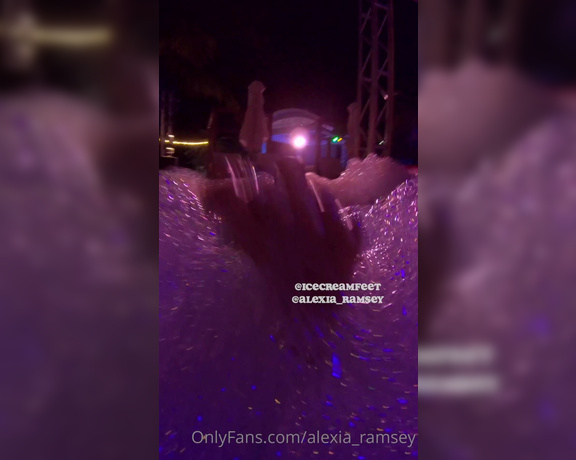 Alexia Ramsey aka Alexia_ramsey OnlyFans - Sneaking some feet shots at a foam party pic sets this weekendoh fun fact I did give him a foot