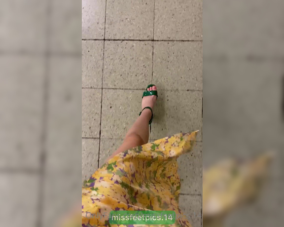 Alia Lizza aka Missfeetpics14 OnlyFans - It’s like you’re here with me , here’s an insight on what I see everyday ) ps my friends high heels