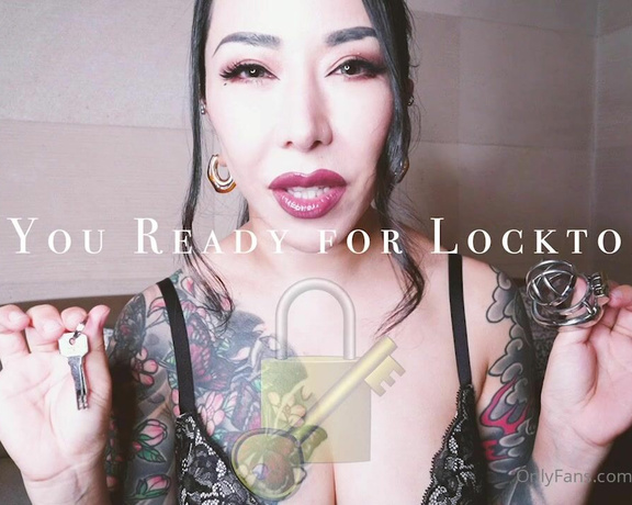 Mistress Youko Aka Mistressyouko Onlyfans Locktober Has Started This Month You Lock Your