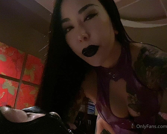 Mistress Youko aka Mistressyouko OnlyFans - Be my spit bowl, loser! 1