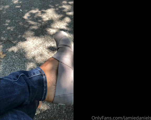 Jamie Daniels aka Jamiedaniels OnlyFans - Some Toms shoe dangling These are by far some of my most fav shoes, they are super comfy and I can