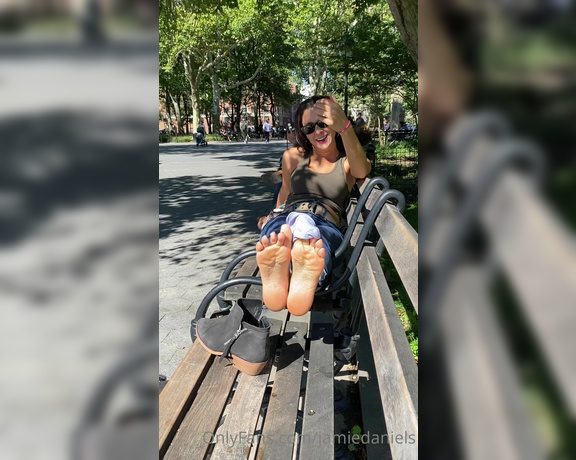 Jamie Daniels aka Jamiedaniels OnlyFans - A few weeks ago with a friend in Washington Sq Park