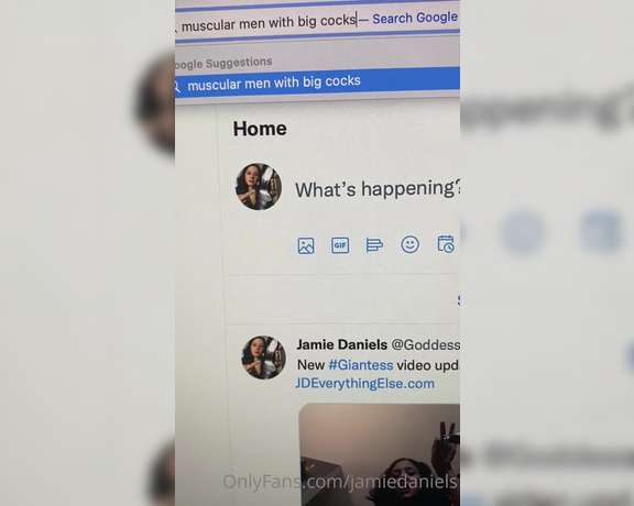 Jamie Daniels aka Jamiedaniels OnlyFans - Oooh the things I do for you guys lol! My computer is like WTF