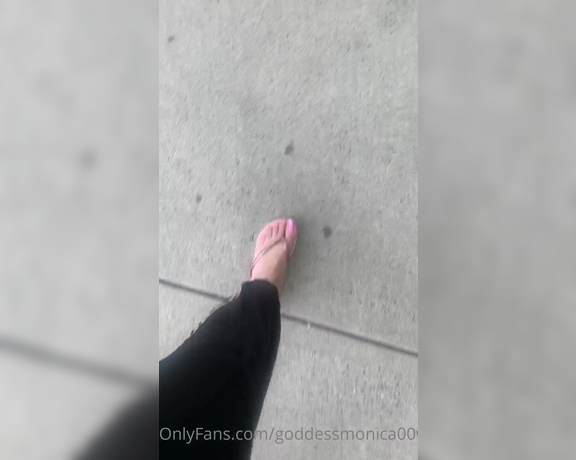 Goddess monica aka Goddessmonica00w OnlyFans - New flip flops on flip flop Friday