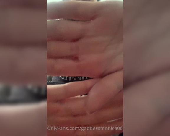 Goddess monica aka Goddessmonica00w OnlyFans - Hand fetish, hand over mouth fetish per your request