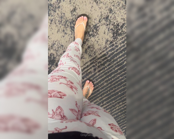 Goddess monica aka Goddessmonica00w OnlyFans - Flip flop walk about