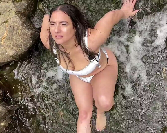 Goddess monica aka Goddessmonica00w OnlyFans - Waterfall scene