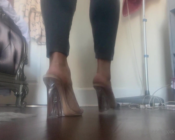 Goddess monica aka Goddessmonica00w OnlyFans - Auntie and her wedges  nephew you are in trouble joi