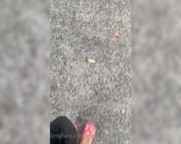 Goddess monica aka Goddessmonica00w OnlyFans - Flip flop walk