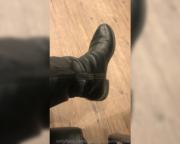 Goddess monica aka Goddessmonica00w OnlyFans - Lick my riding boots