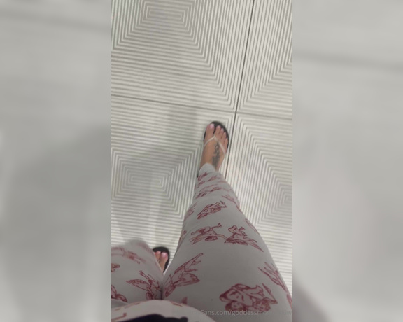 Goddess monica aka Goddessmonica00w OnlyFans - Flip flop walk around