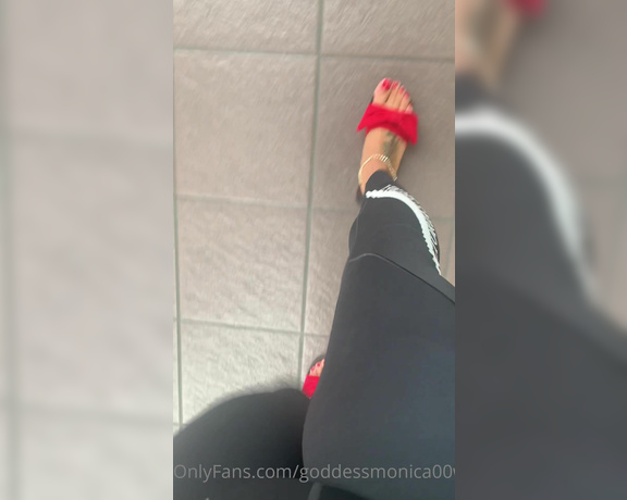 Goddess monica aka Goddessmonica00w OnlyFans - Red toes