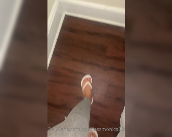 Goddess monica aka Goddessmonica00w OnlyFans - From uncomfortable heels to Comfy flip flops per your request 2