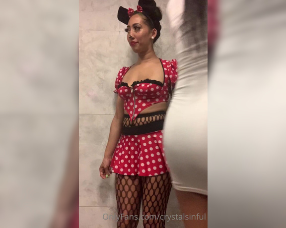 CrystalFins aka Crystalsinful OnlyFans - Minnie mouse fun 4