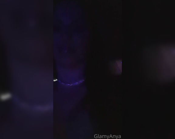 GlamyAnya aka Glamyanya OnlyFans - Ive had an awful night and I just had to run away from everybody and selfcare( read masturbate) &