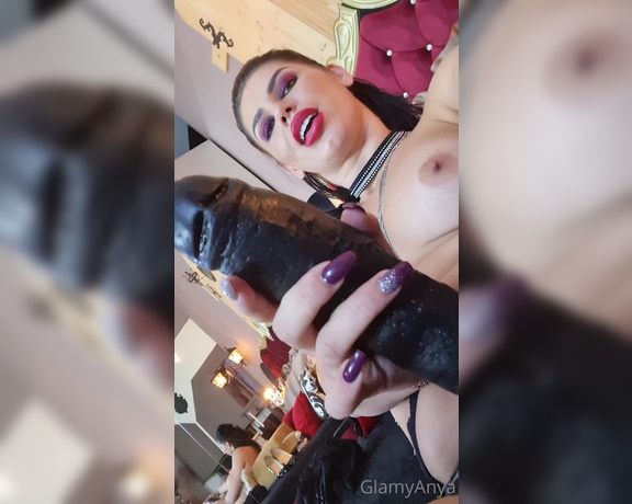 GlamyAnya aka Glamyanya OnlyFans - No, PUMPkin, you didnt understand! I will not fuck you with this so you can get off I am going