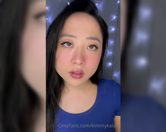 Kimmy Kalani aka Kimmykalani OnlyFans - Do you like the sassyfemdom Kimmy Hurry up and come on my tongue already