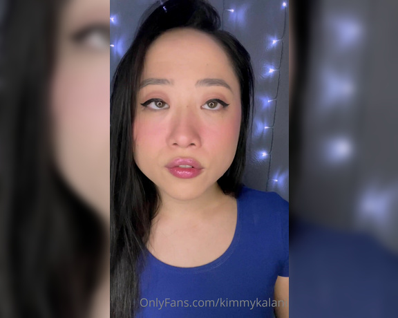 Kimmy Kalani aka Kimmykalani OnlyFans - Do you like the sassyfemdom Kimmy Hurry up and come on my tongue already