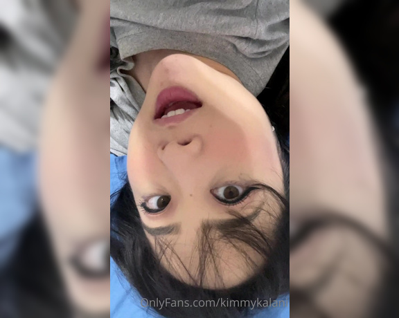 Kimmy Kalani aka Kimmykalani OnlyFans - Happy Friday hehe its time for our afternoon nap Im taking a mini break this weekend so I wont