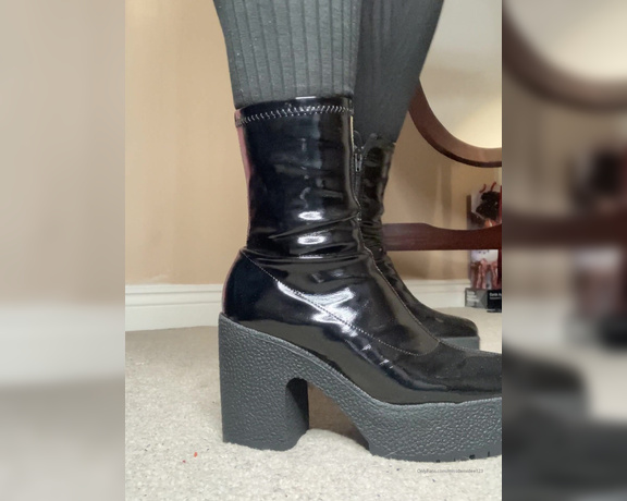 Miss Demi Dee aka Missdemidee123 OnlyFans - When I get new boots, I just have to model them to ensure I’m entirely satisfied! Let’s not forget,