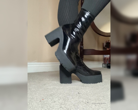 Miss Demi Dee aka Missdemidee123 OnlyFans - When I get new boots, I just have to model them to ensure I’m entirely satisfied! Let’s not forget,