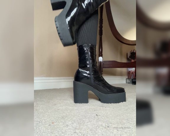 Miss Demi Dee aka Missdemidee123 OnlyFans - When I get new boots, I just have to model them to ensure I’m entirely satisfied! Let’s not forget,