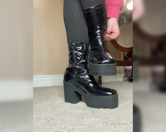 Miss Demi Dee aka Missdemidee123 OnlyFans - Worship my Ball Busting Boots!