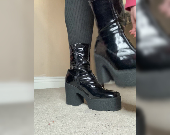 Miss Demi Dee aka Missdemidee123 OnlyFans - Worship my Ball Busting Boots!