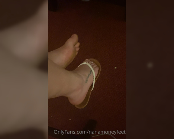 NaNaDaGoDD aka Nanamoneyfeet OnlyFans - FLIP FLOPS SLAPPING!! 1