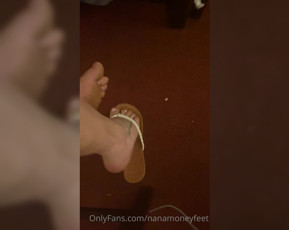 NaNaDaGoDD aka Nanamoneyfeet OnlyFans - FLIP FLOPS SLAPPING!! 1