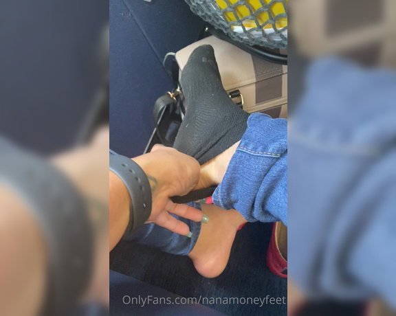 NaNaDaGoDD aka Nanamoneyfeet OnlyFans - TAKING OFF to ORLANDO FLORIDA 1